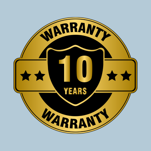 10 Year Warranty